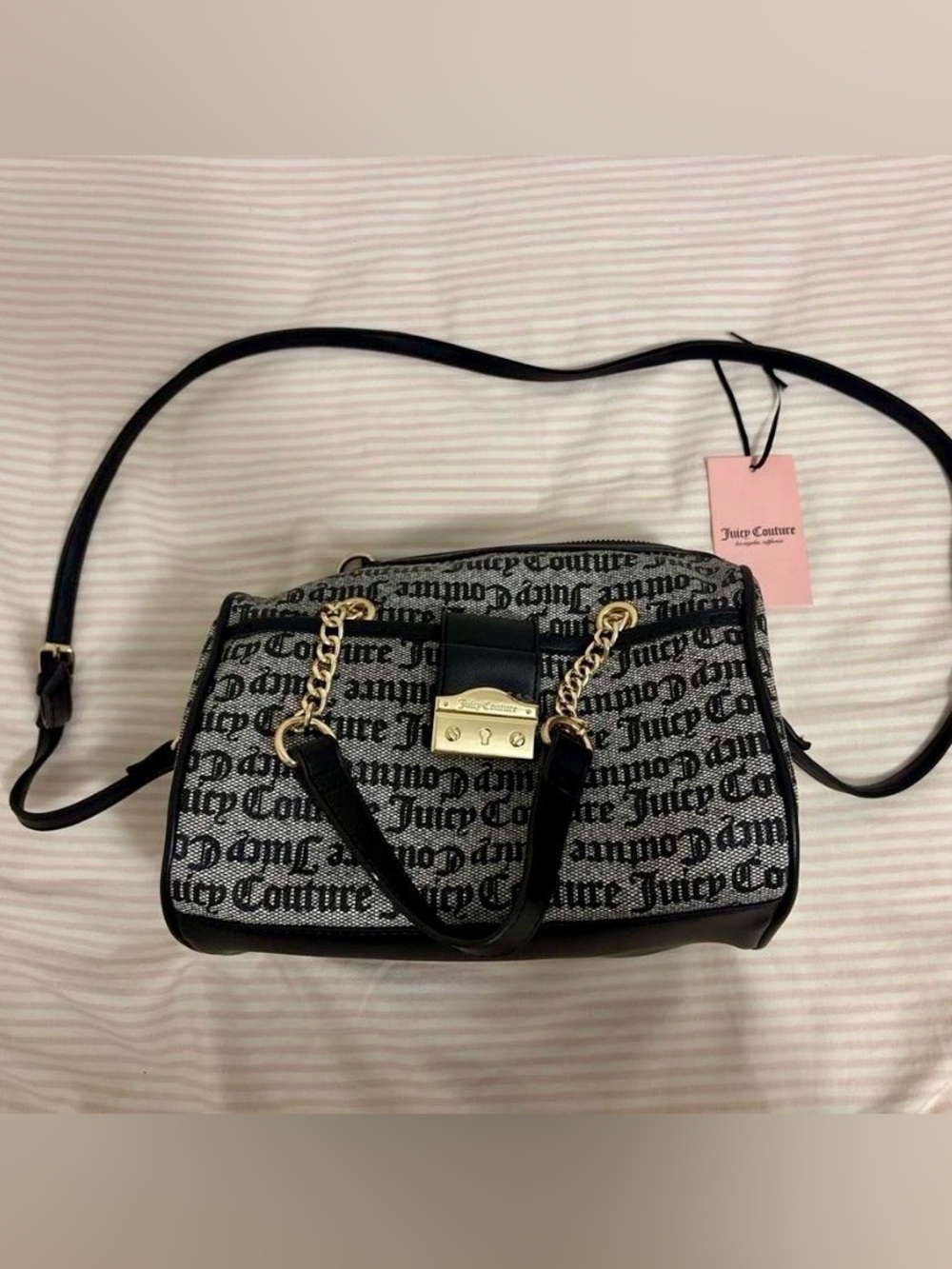 Juicy Couture “Pop That Lock" satchel